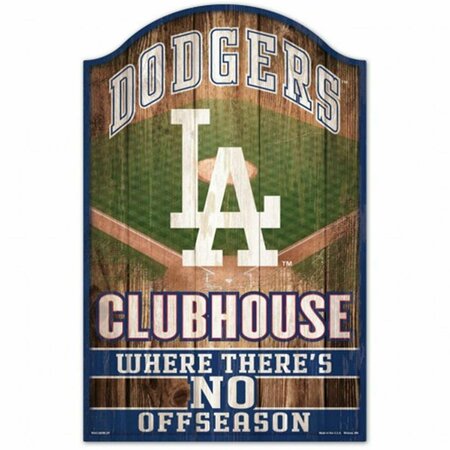 WINCRAFT Los Angeles Dodgers Wood Fan Cave Design Sign - 11 x 17 in. 3208528734